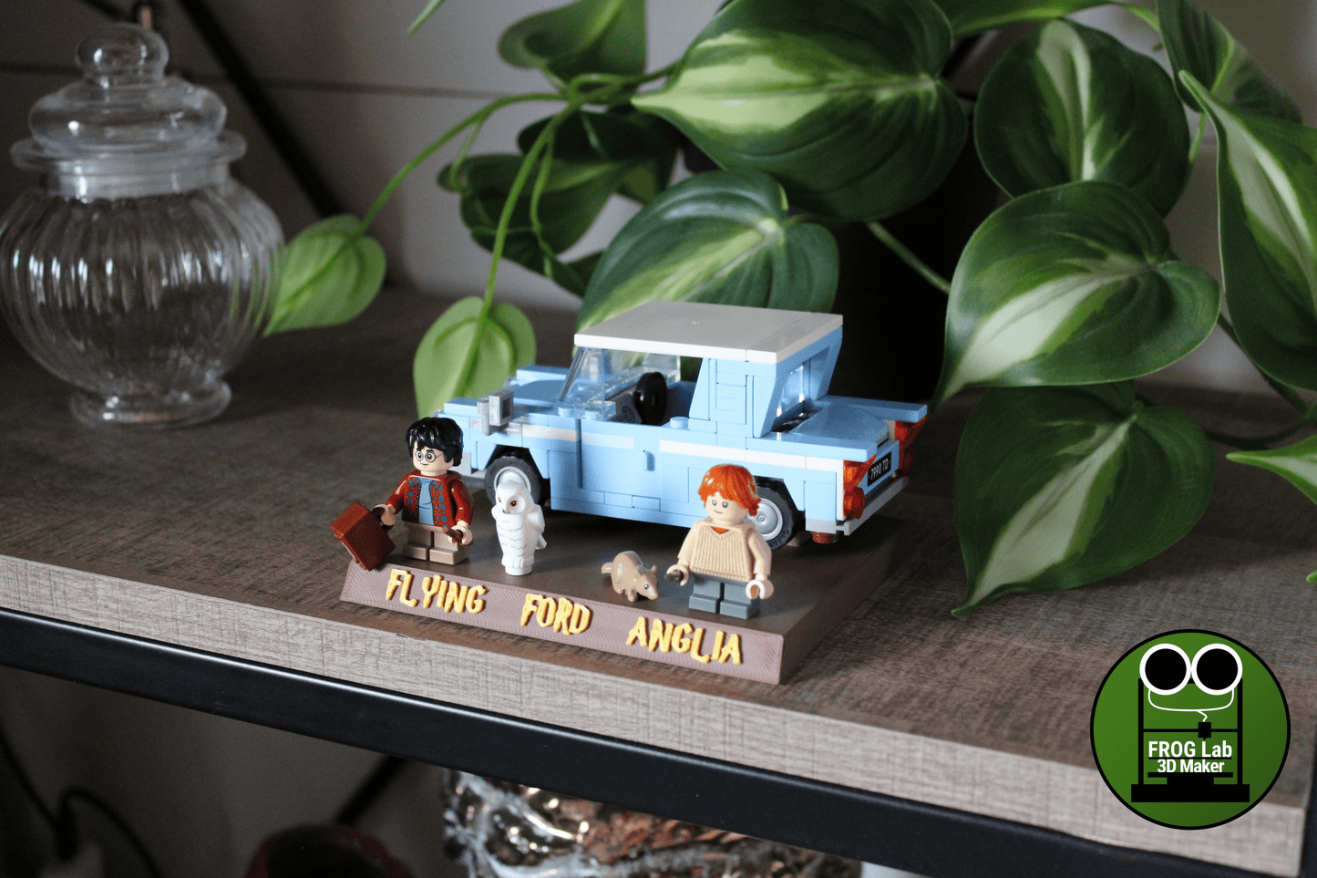 Support d’exposition LEGO Harry Potter - 76424 Flying Ford Anglia