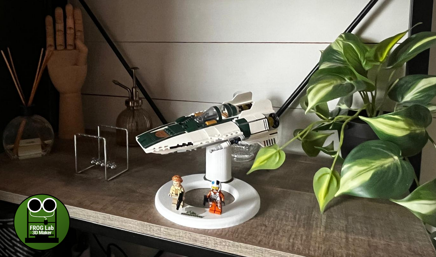 Support d’exposition LEGO Star Wars - 75248 Resistance A-Wing Starfighter