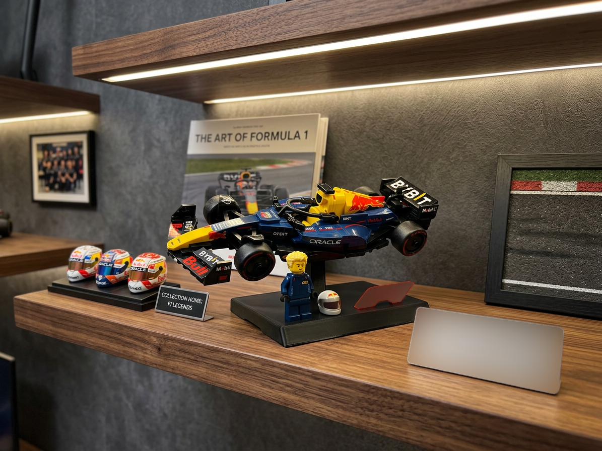 Supports LEGO Speed Champions