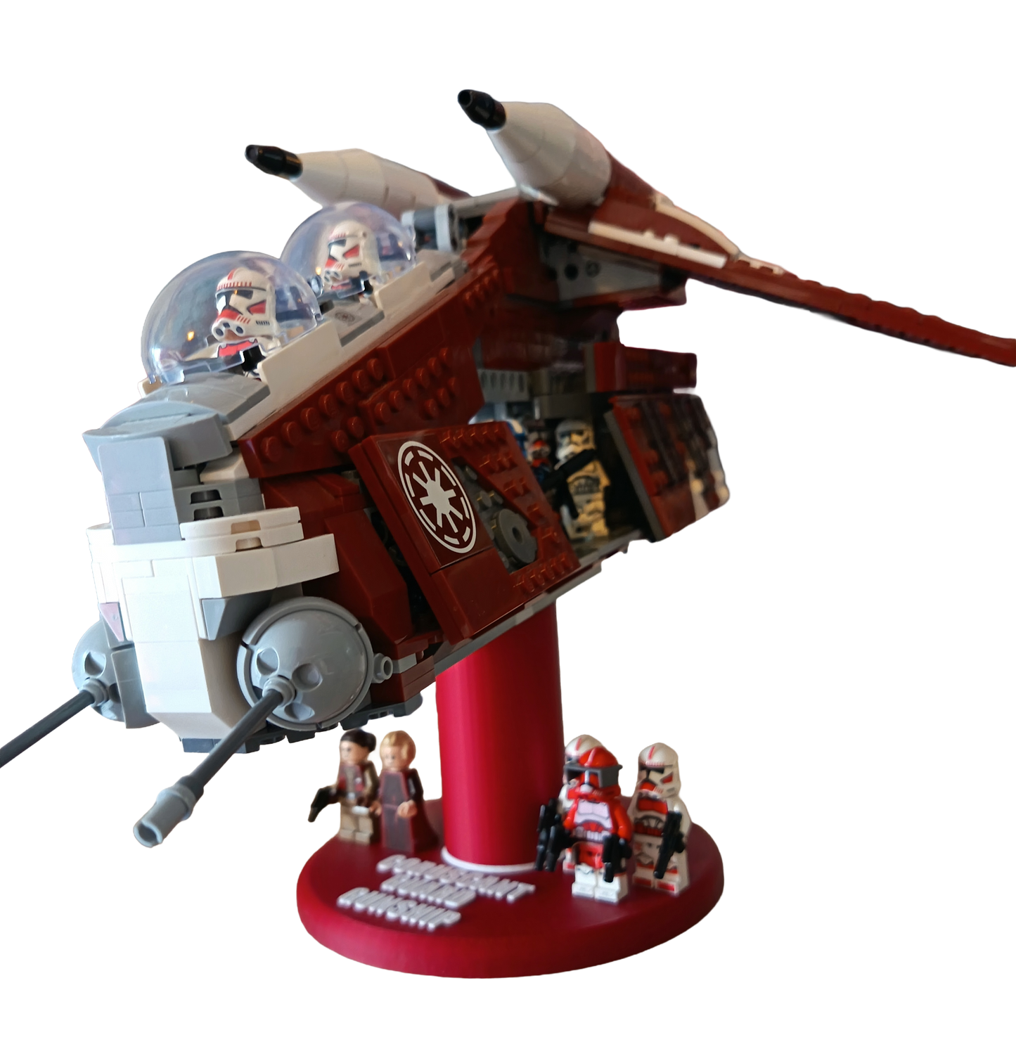 Support d’exposition LEGO Star Wars - 75354 Coruscant Guard Gunship