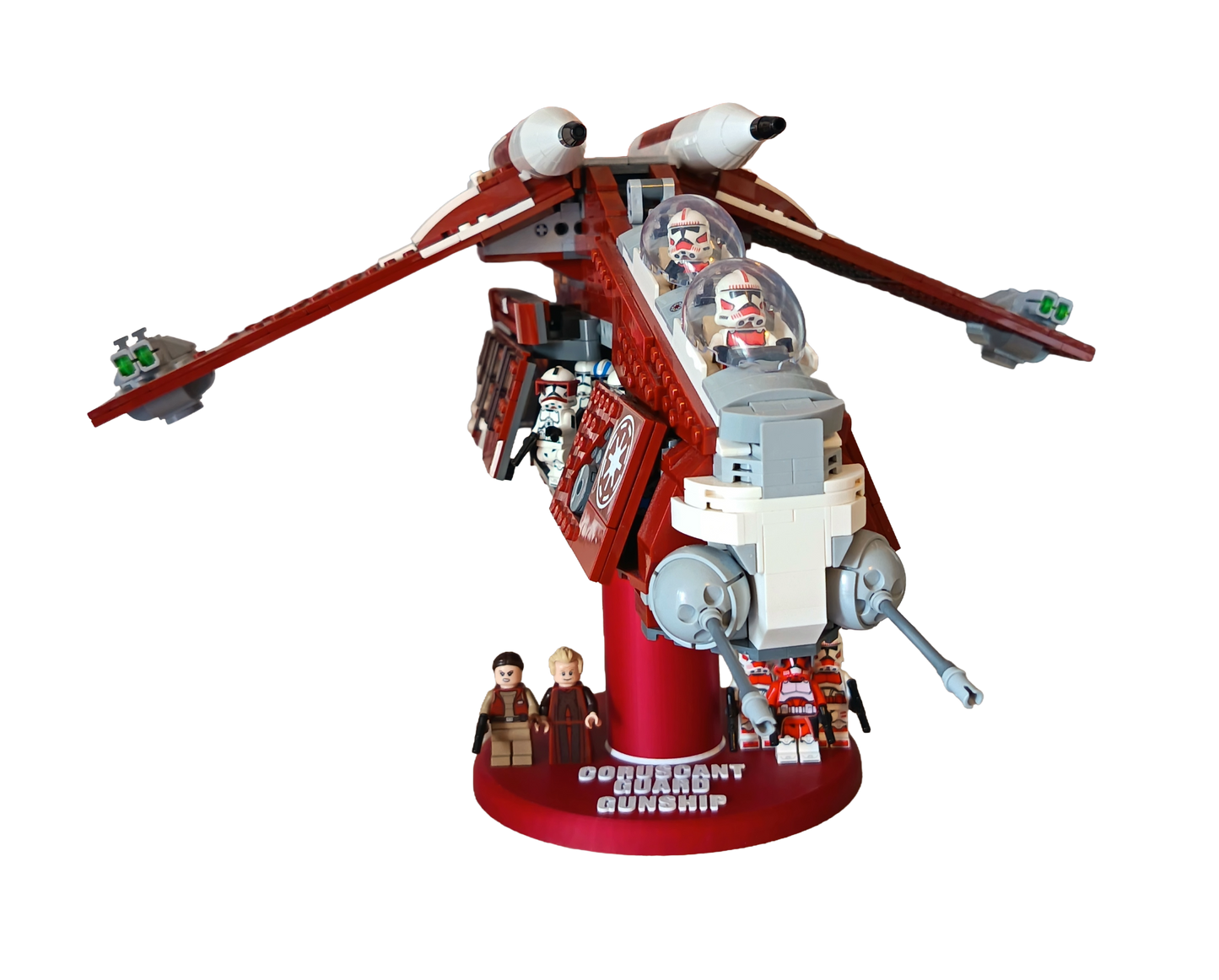Support d’exposition LEGO Star Wars - 75354 Coruscant Guard Gunship