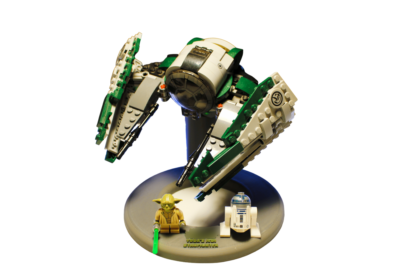 Support d’exposition LEGO Star Wars - 75360-75168 Yoda's Jedi Starfighter