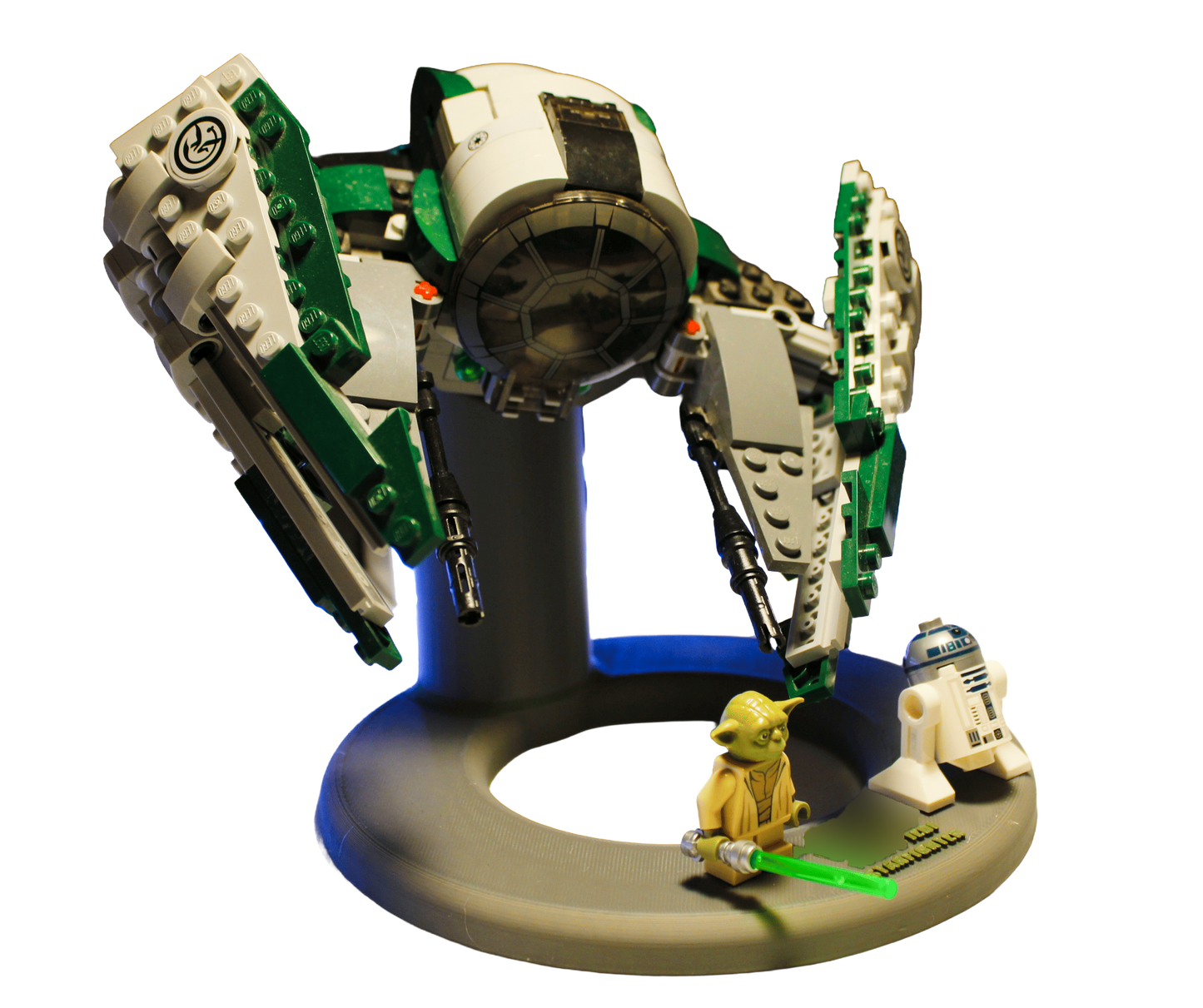 Support d’exposition LEGO Star Wars - 75360-75168 Yoda's Jedi Starfighter