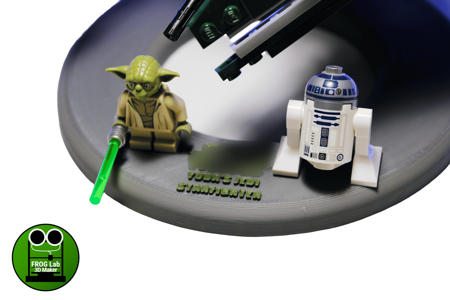Support d’exposition LEGO Star Wars - 75360-75168 Yoda's Jedi Starfighter