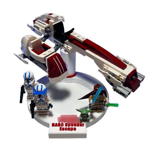 Support d’exposition LEGO Star Wars - 75378 BARC Speeder Escape