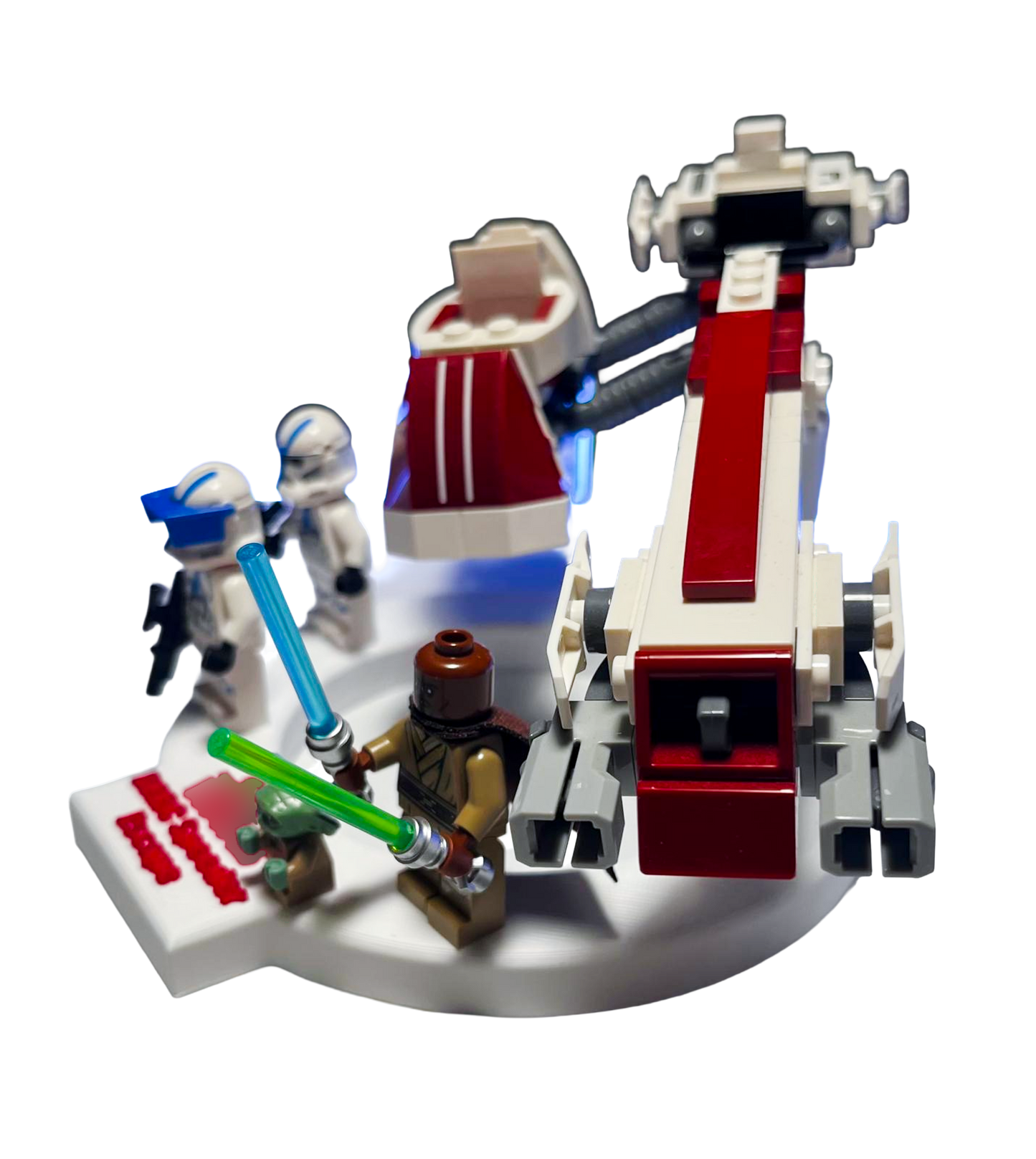 Support d’exposition LEGO Star Wars - 75378 BARC Speeder Escape
