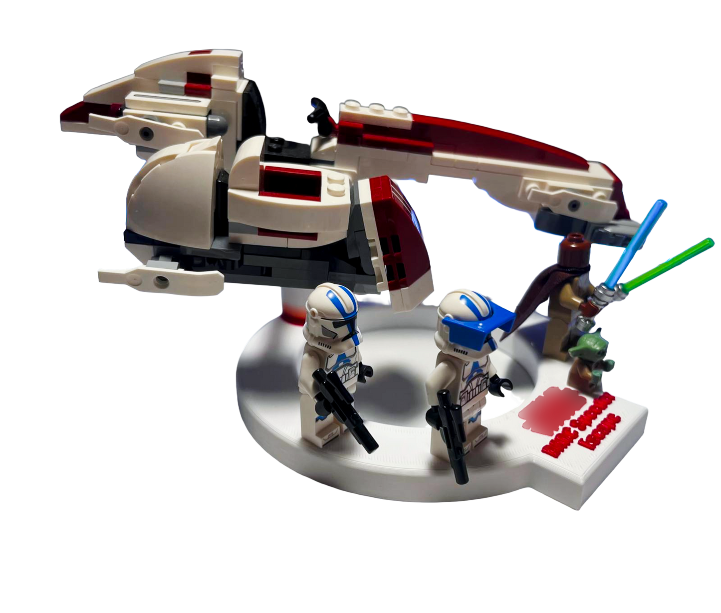Support d’exposition LEGO Star Wars - 75378 BARC Speeder Escape