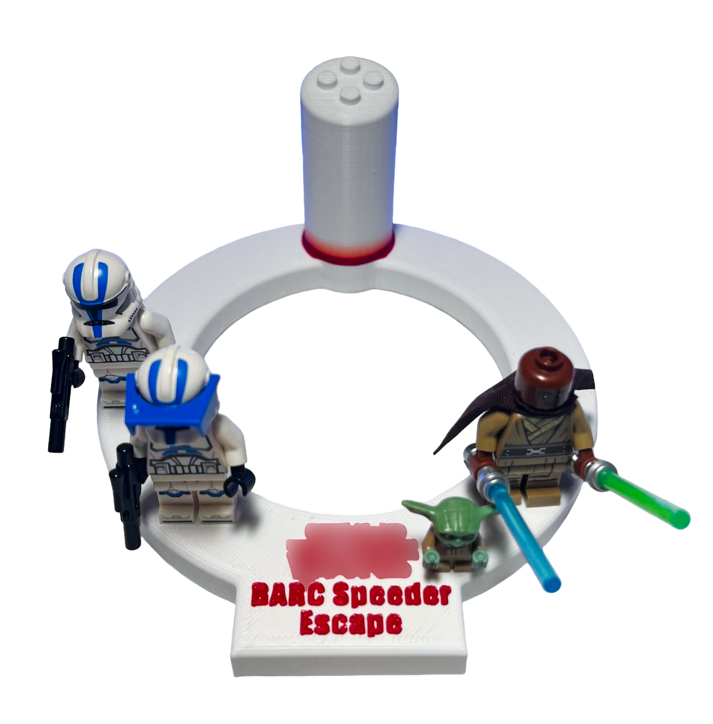 Support d’exposition LEGO Star Wars - 75378 BARC Speeder Escape