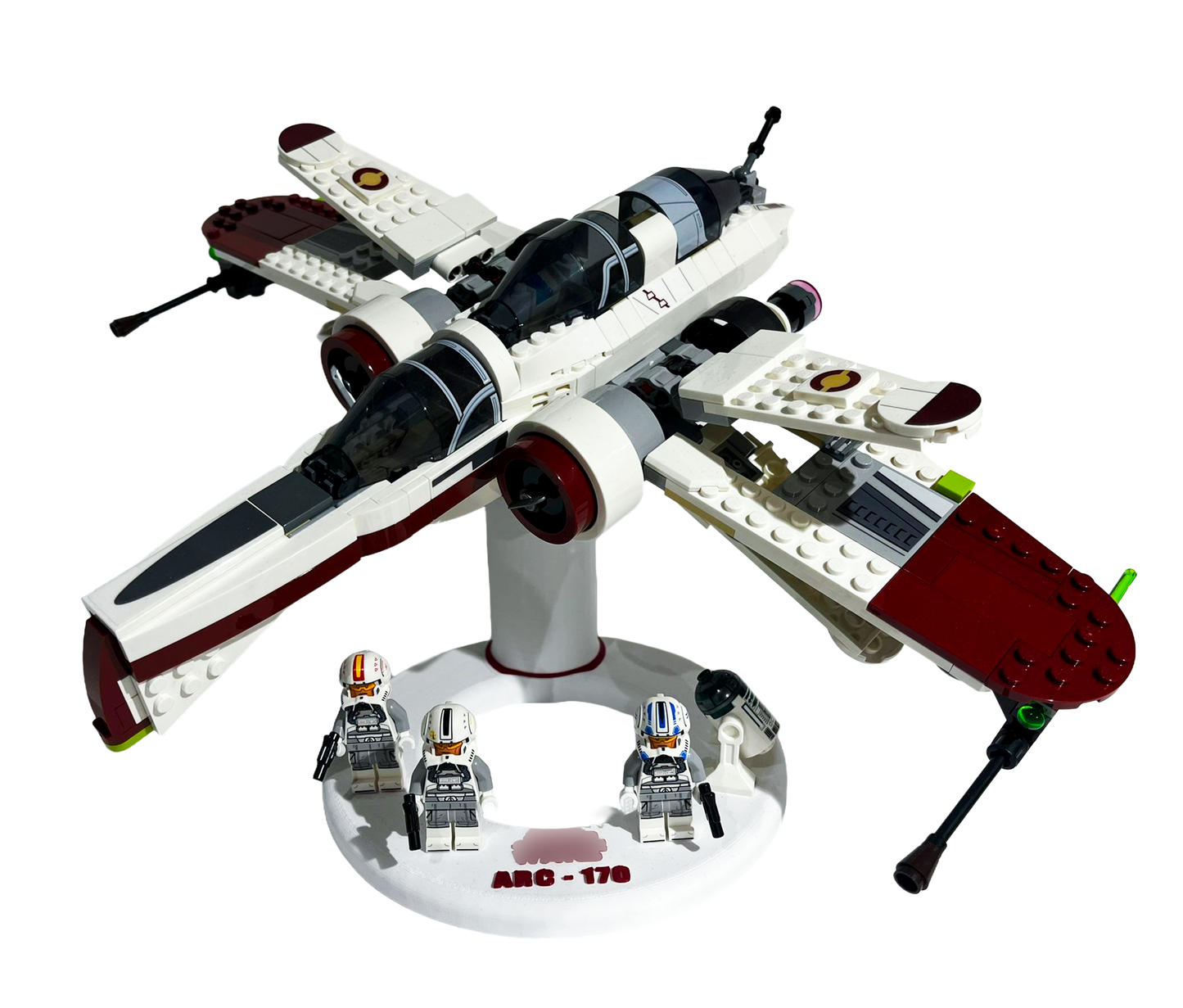 Support d’exposition LEGO Star Wars - 75402 ARC-170 Starfighter