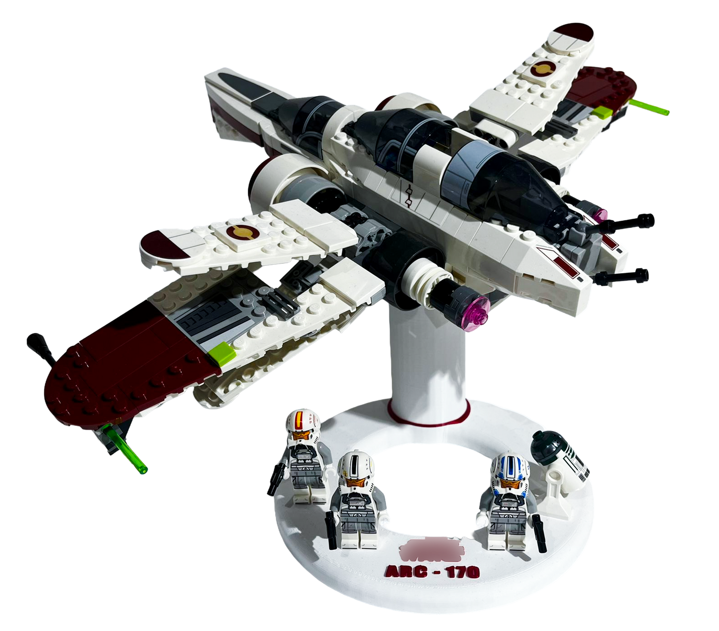 Support d’exposition LEGO Star Wars - 75402 ARC-170 Starfighter