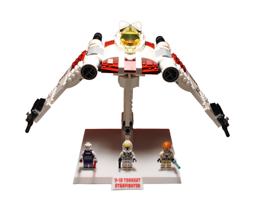 Support d’exposition LEGO Star Wars - 75432 V-19 Torrent Starfighter