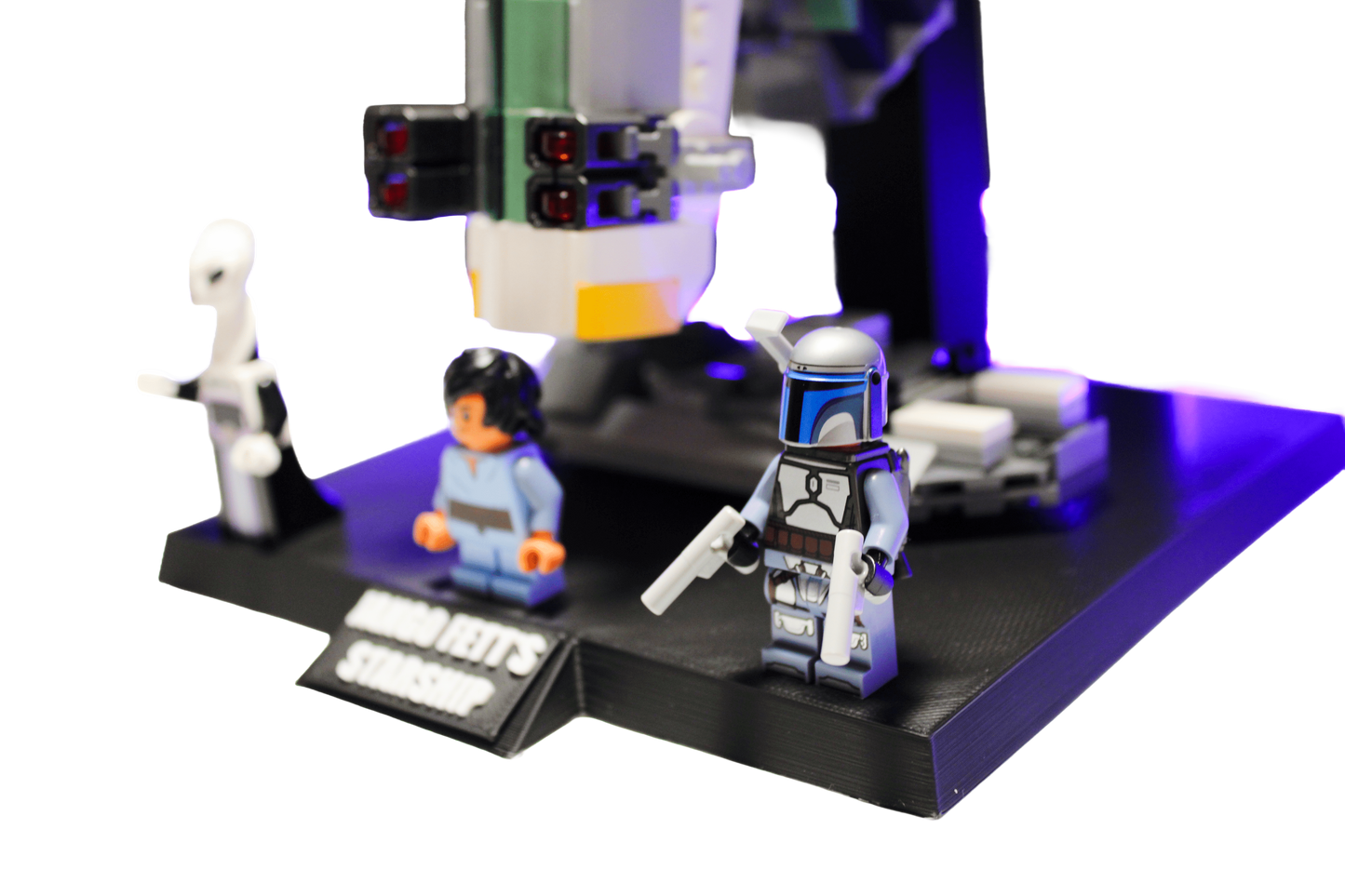 Support d’exposition LEGO Star Wars - 75433 Jango Fett's Starship