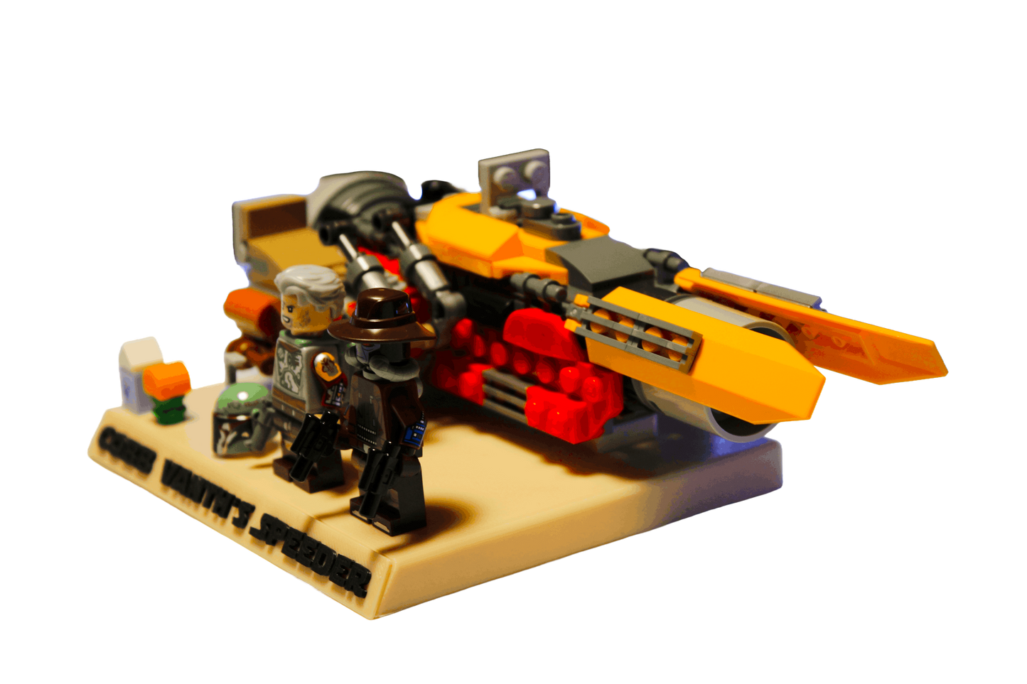 Support d’exposition LEGO Star Wars - 75437 Cobb Vanth's Speeder