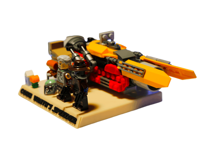 Support d’exposition LEGO Star Wars - 75437 Cobb Vanth's Speeder