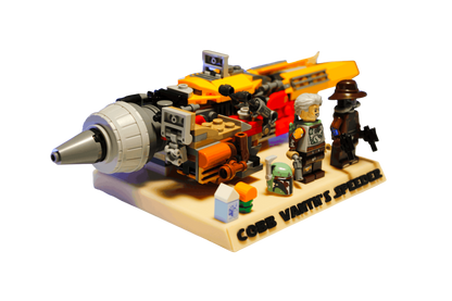 Support d’exposition LEGO Star Wars - 75437 Cobb Vanth's Speeder