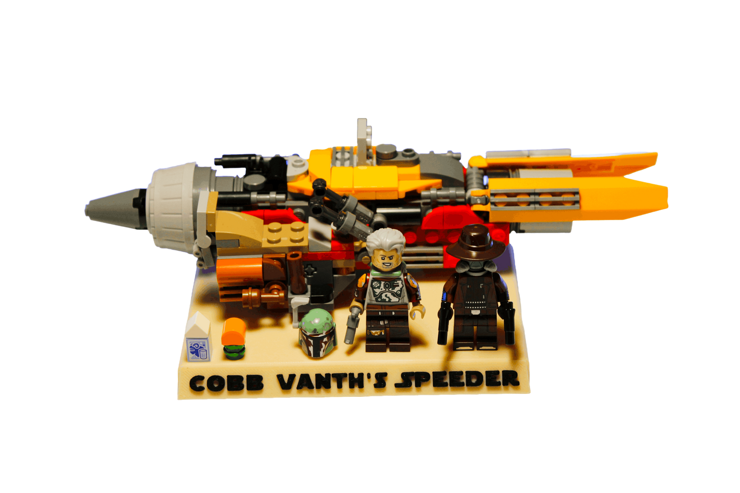 Support d’exposition LEGO Star Wars - 75437 Cobb Vanth's Speeder