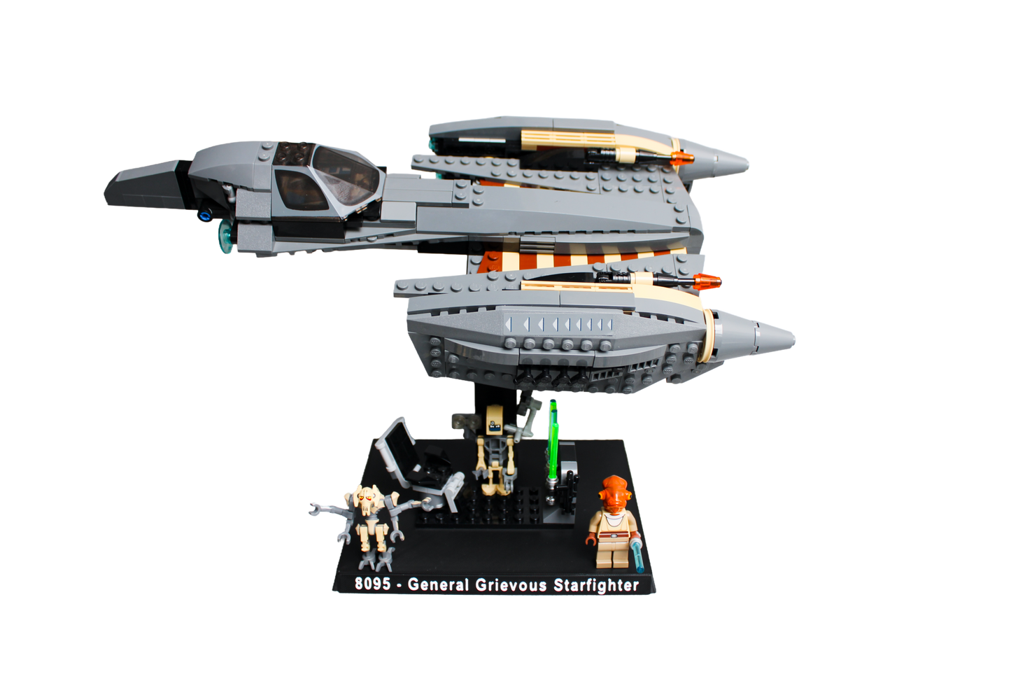 Support d’exposition LEGO Star Wars - 8095 General Grievous Starfighter