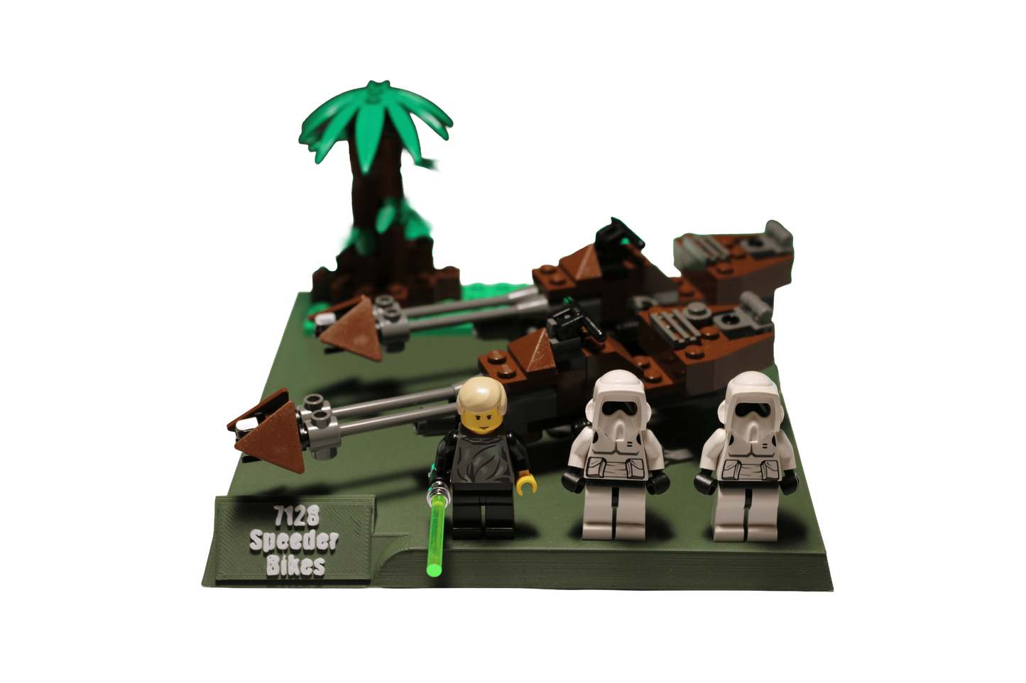 Support d’exposition LEGO Star Wars - 7128 Speeder Bikes
