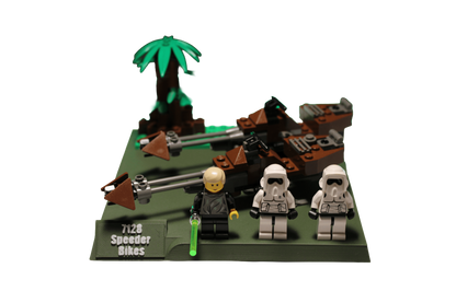 Support d’exposition LEGO Star Wars - 7128 Speeder Bikes