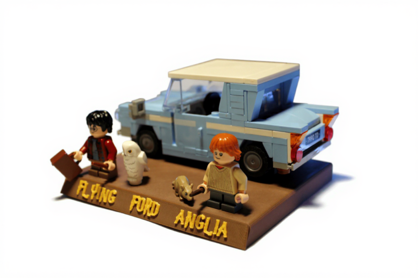 Support d’exposition LEGO Harry Potter - 76424 Flying Ford Anglia