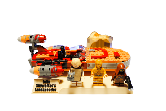 Support d’exposition LEGO Star Wars - 75271 Luke Skywalker's Landspeeder
