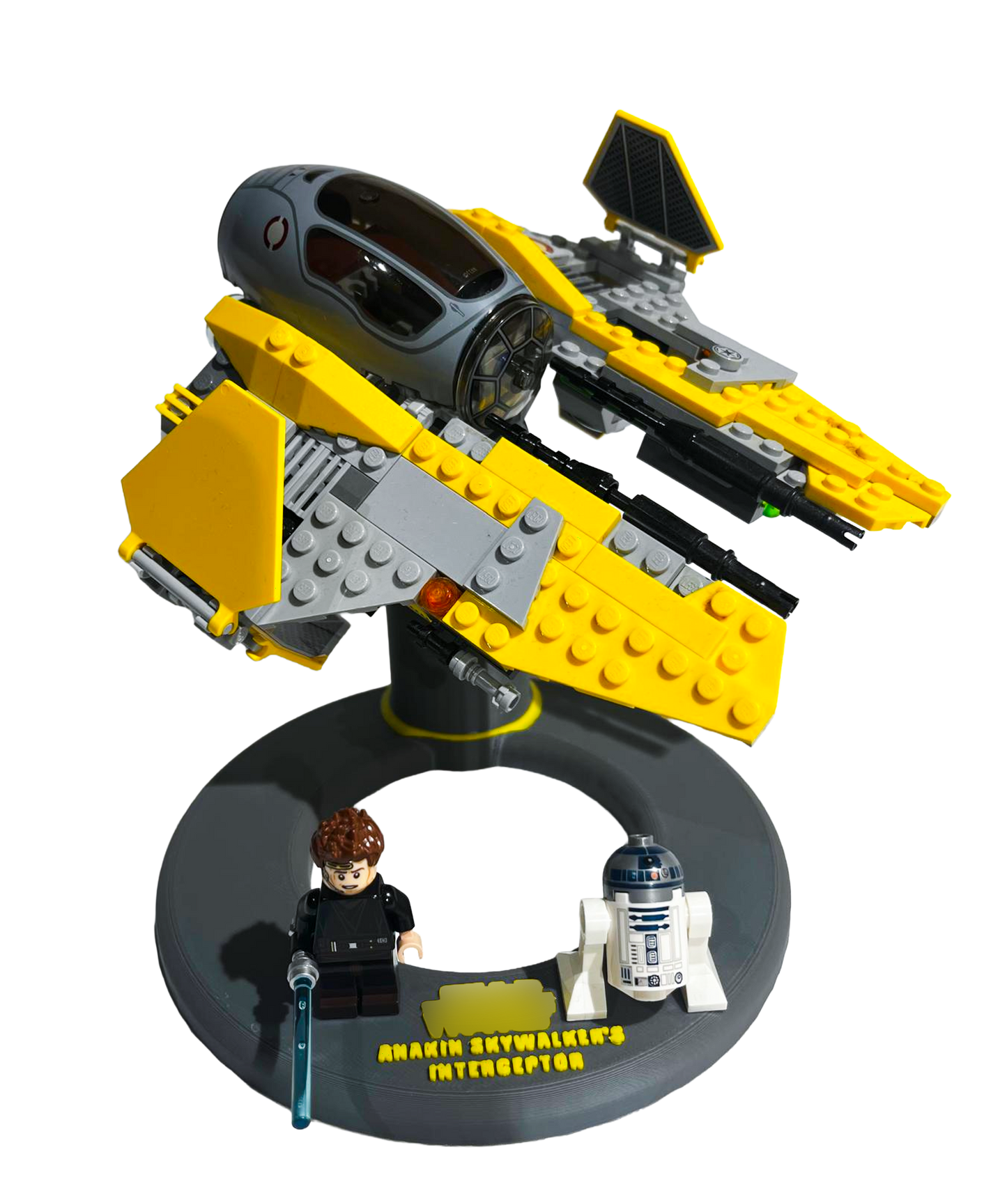 Support d’exposition LEGO Star Wars - 75038 Anakin Skywalker's Interceptor