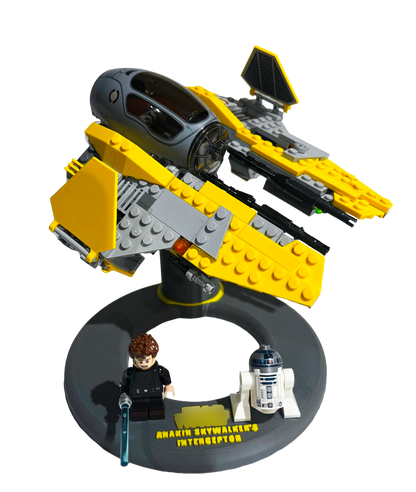 Support d’exposition LEGO Star Wars - 75038 Anakin Skywalker's Interceptor