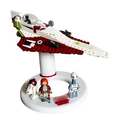 Support d’exposition LEGO Star Wars - 75333 Obi-Wan Kenobi's Jedi Starfighter