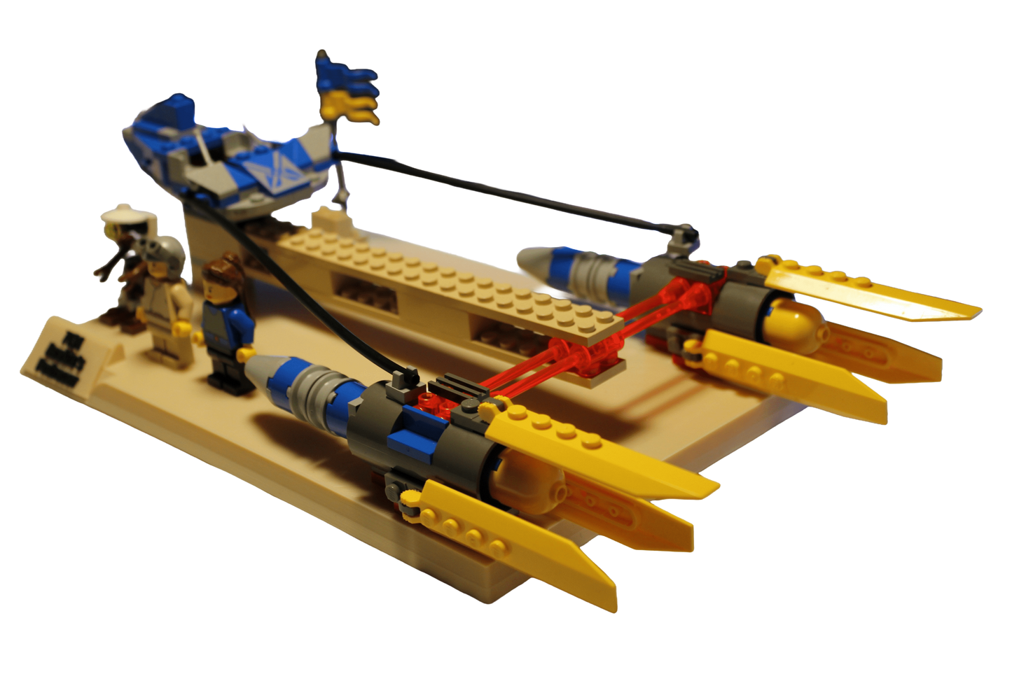 Support d’exposition LEGO Star Wars - 7131 Anakin's Podracer