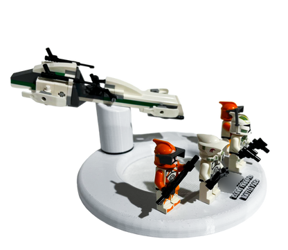 Support d’exposition LEGO Star Wars - 7913 Clone Trooper Battle Pack
