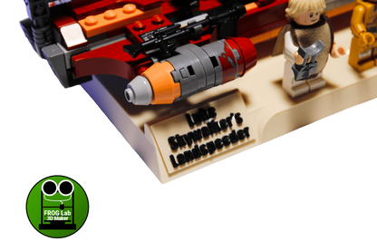 Support d’exposition LEGO Star Wars - 75271 Luke Skywalker's Landspeeder