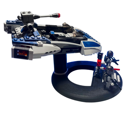 Support d’exposition LEGO Star Wars - 75022 Mandalorian Speeder