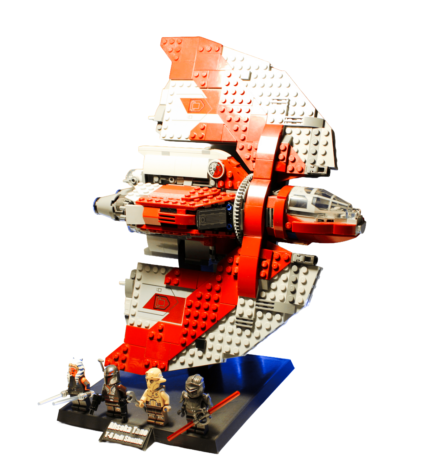 Support d’exposition LEGO Star Wars - 75362 Ahsoka Tano's T-6 Jedi Shuttle
