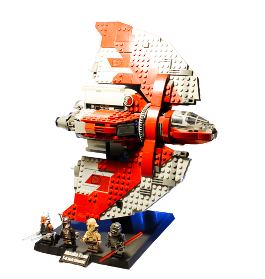 Support d’exposition LEGO Star Wars - 75362 Ahsoka Tano's T-6 Jedi Shuttle