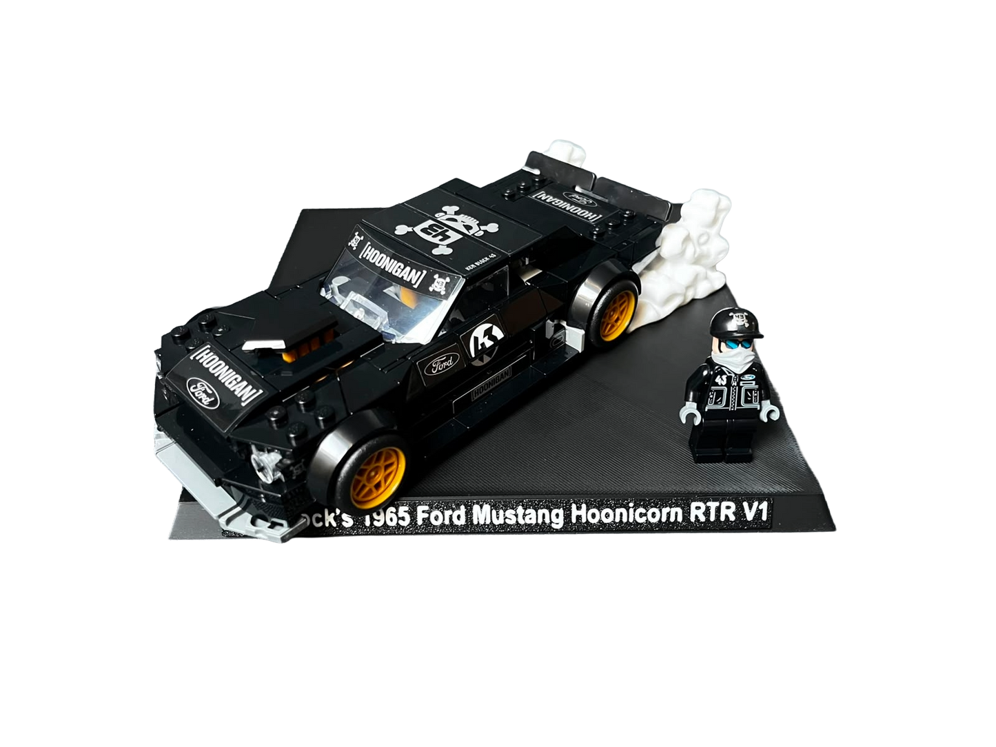 Support d’exposition LEGO Speed Champions - 77262 Ken Block's 1965 Ford Mustang Hoonicorn RTR V1