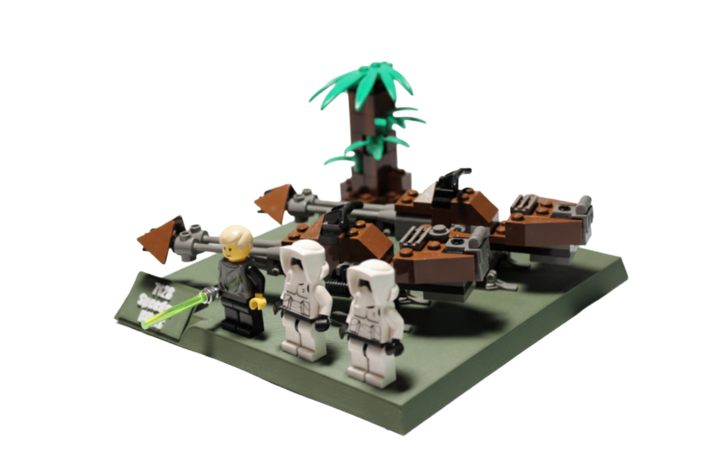 Support d’exposition LEGO Star Wars - 7128 Speeder Bikes