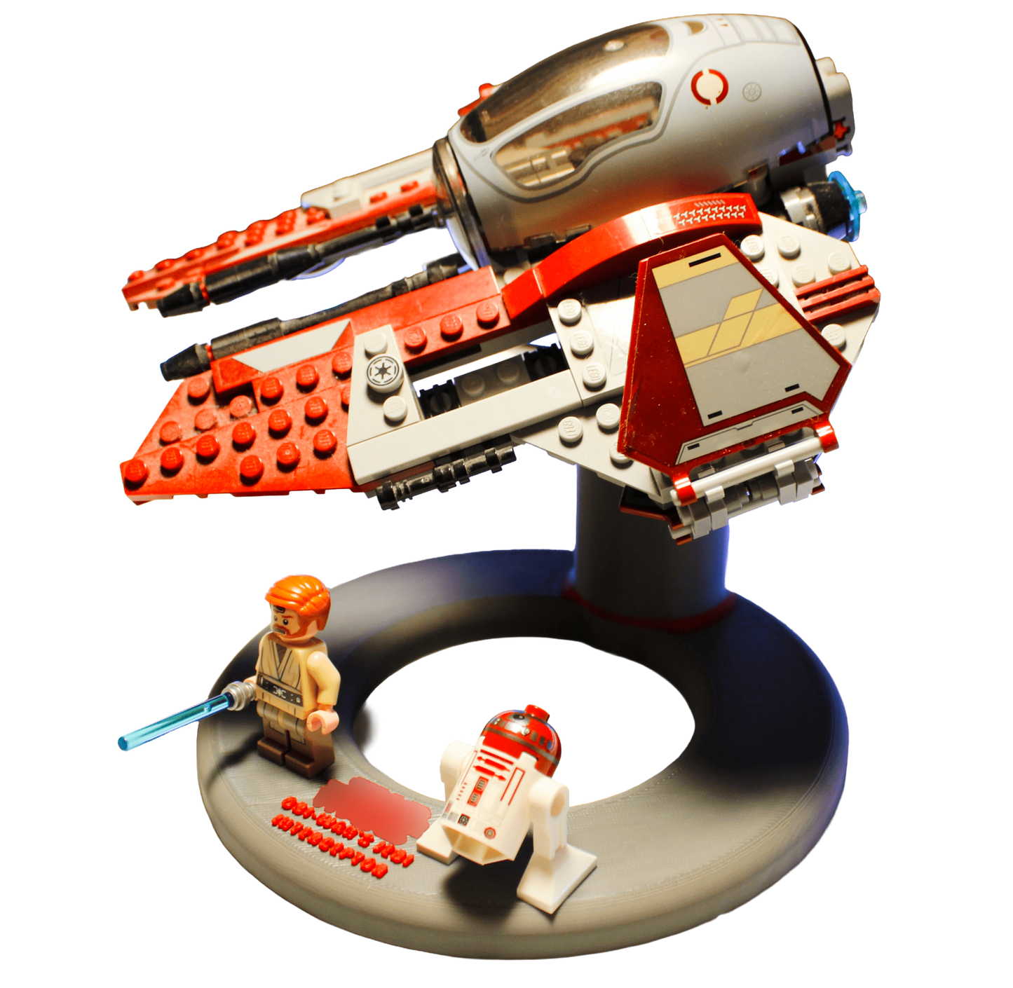 Support d’exposition LEGO Star Wars - 75135 Obi-Wan's Jedi Interceptor