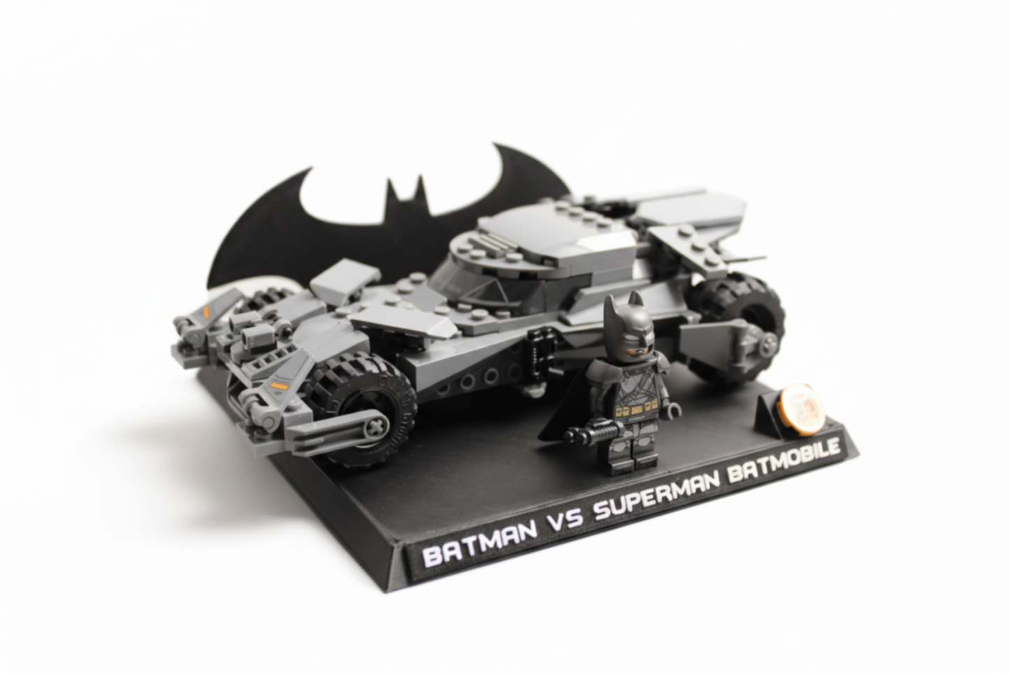 Support d’exposition LEGO DC Batman - 76331 Batman vs Superman Batmobile