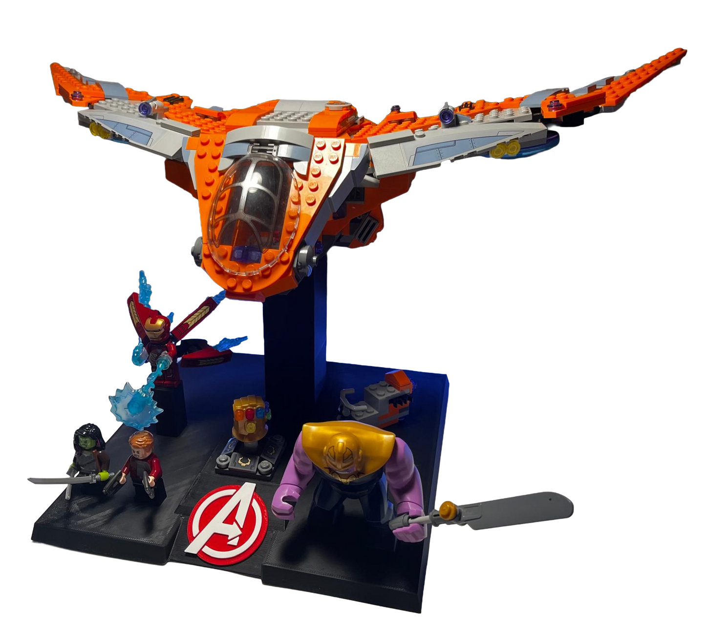 Support d’exposition LEGO Marvel - 76107 Thanos Ultimate Battle