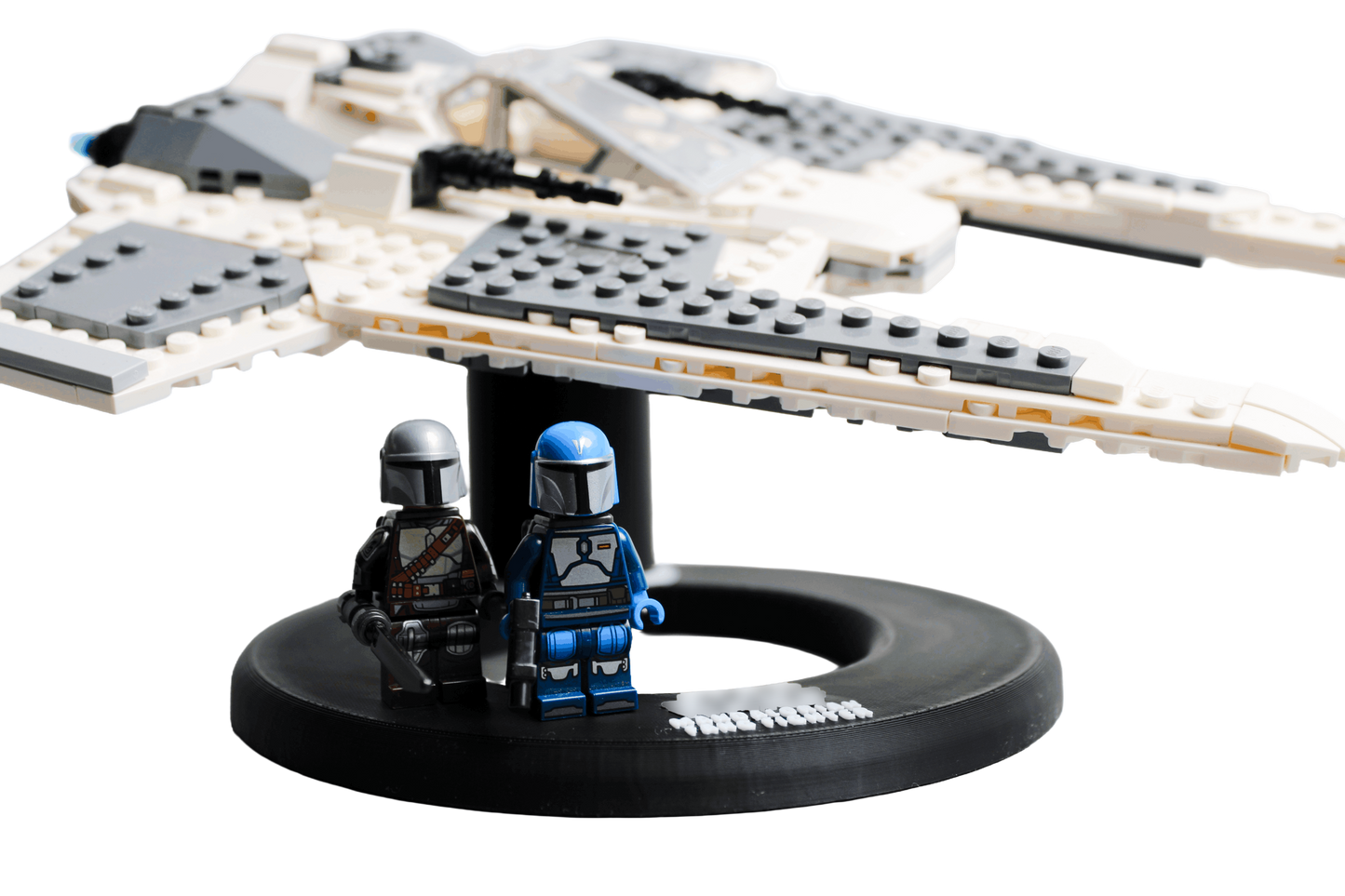 Support d’exposition LEGO Star Wars - 75348 Mandalorian Fang Fighter
