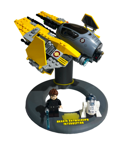 Support d’exposition LEGO Star Wars - 75038 Anakin Skywalker's Interceptor