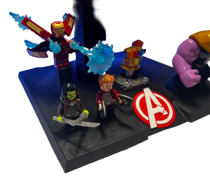 Support d’exposition LEGO Marvel - 76107 Thanos Ultimate Battle