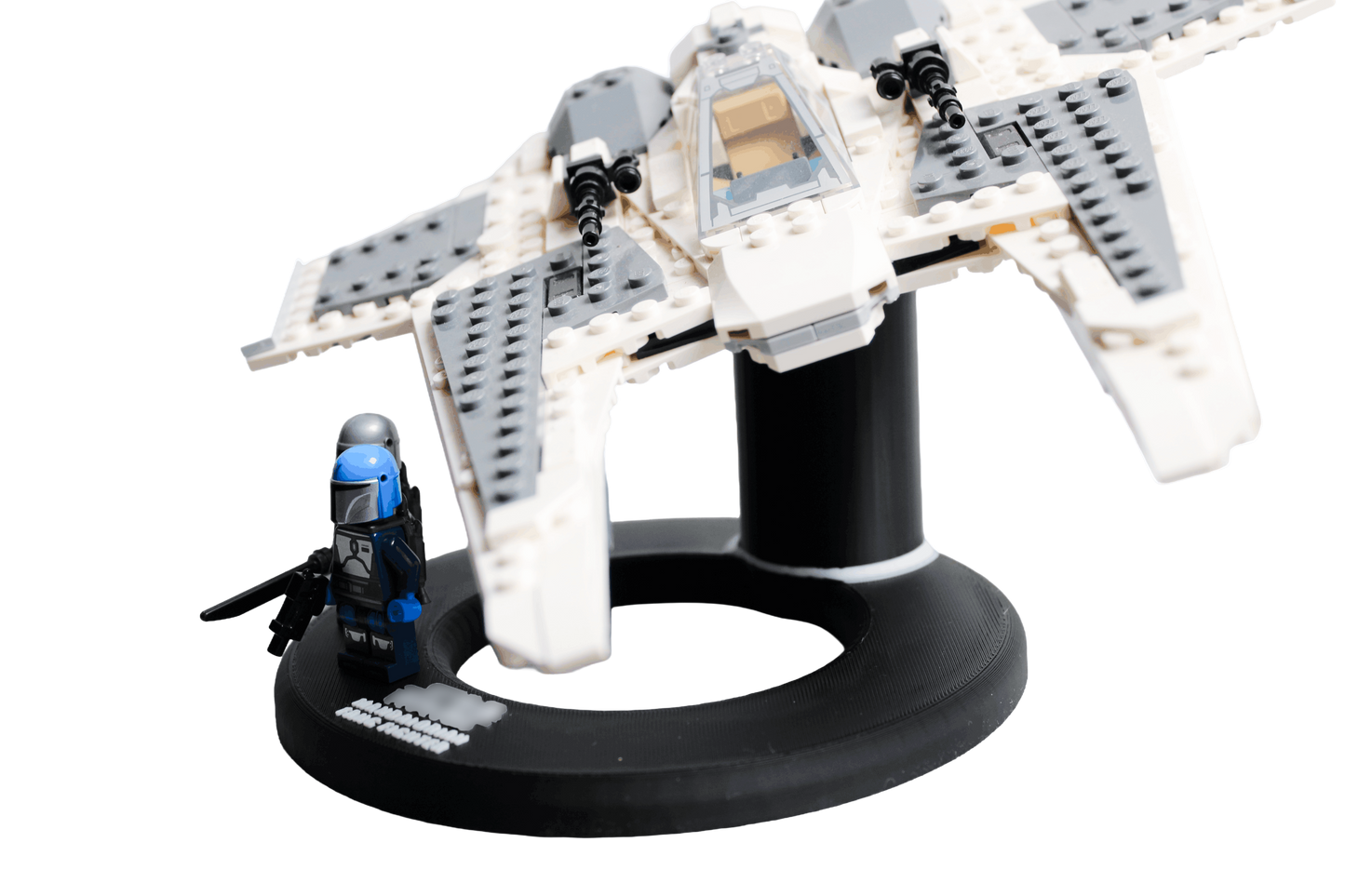 Support d’exposition LEGO Star Wars - 75348 Mandalorian Fang Fighter