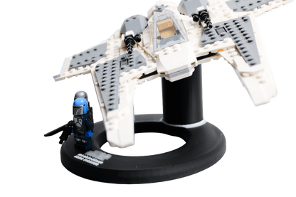 Support d’exposition LEGO Star Wars - 75348 Mandalorian Fang Fighter