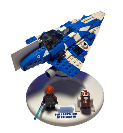 Support d’exposition LEGO Star Wars - 8093 Plo Koon's Jedi Starfighter