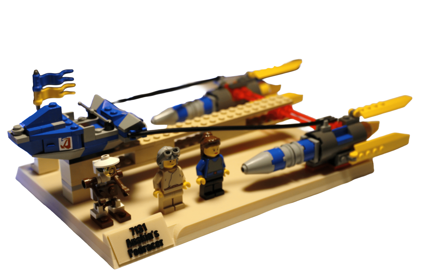 Support d’exposition LEGO Star Wars - 7131 Anakin's Podracer