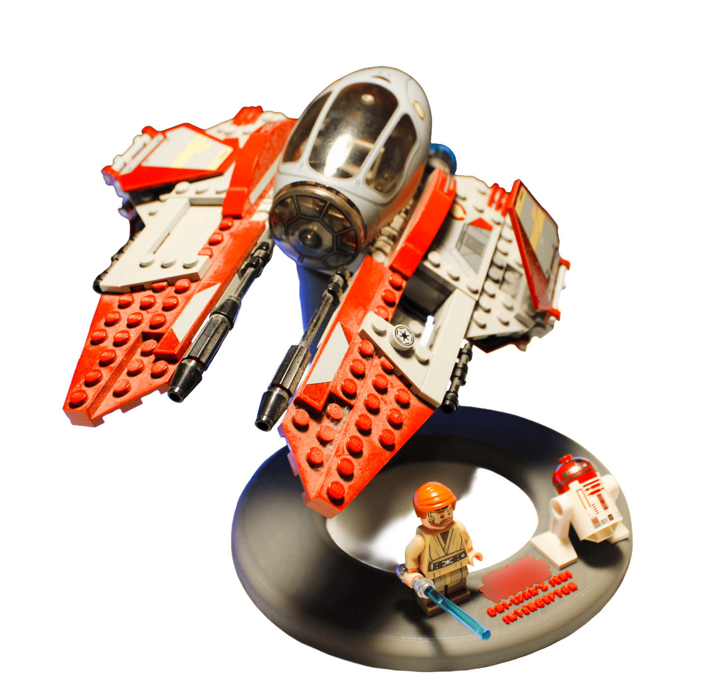 Support d’exposition LEGO Star Wars - 75135 Obi-Wan's Jedi Interceptor