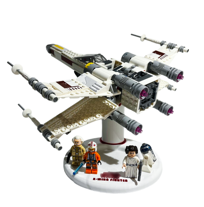 Support d’exposition LEGO Star Wars - 75301 Luke Skywalker's X-Wing Fighter