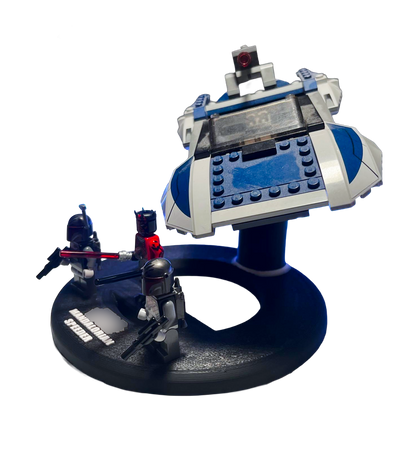Support d’exposition LEGO Star Wars - 75022 Mandalorian Speeder