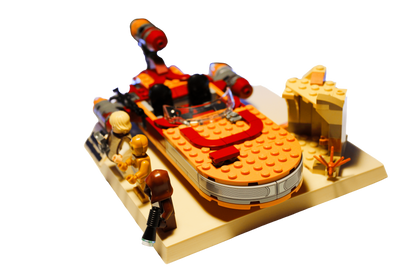 Support d’exposition LEGO Star Wars - 75271 Luke Skywalker's Landspeeder